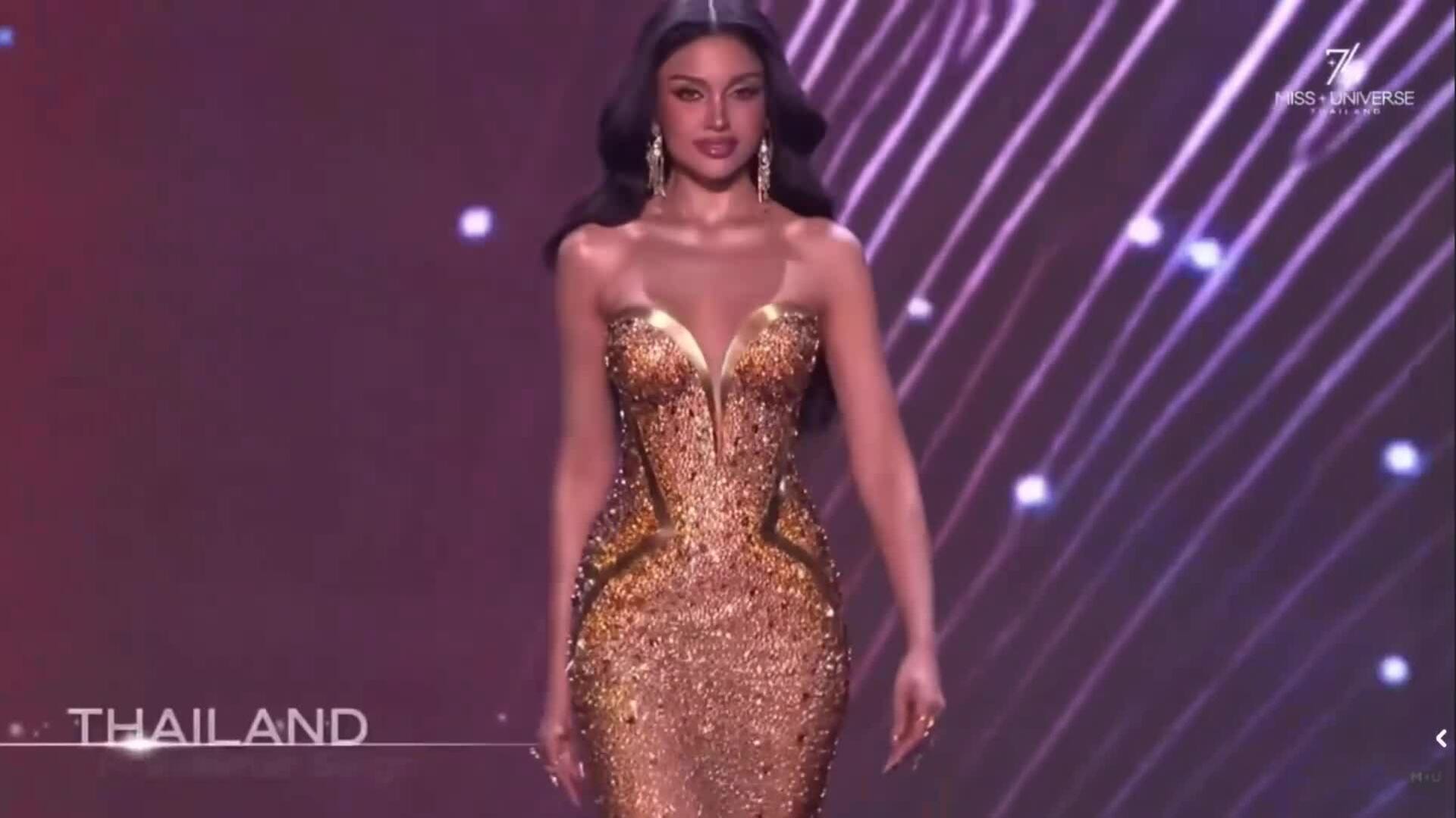 Hoa hậu Thái Lan tại bán kết Miss Universe 2025