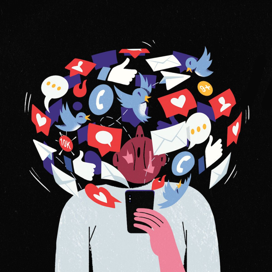 Mạng xã hội đang xóa nhòa các ranh giới về khoảng cách (Pinterest)