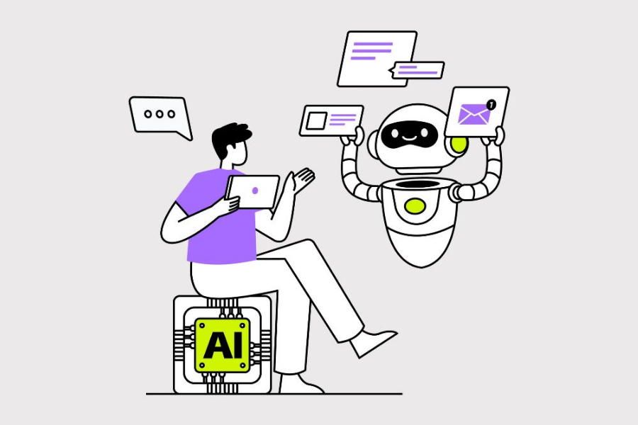 Năm 2025 chứng kiến sự phát triển nhanh chóng và vượt bật của AI (Pinterest)