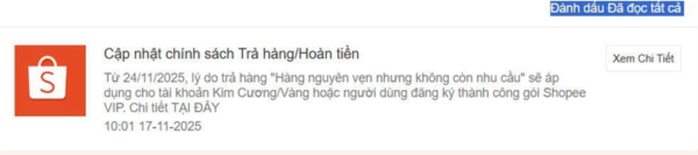 Shopee siết chính sách trả hàng hoàn tiền , người mua có còn dễ dàng trục lợi? - Ảnh 1. Shopee siết chính sách trả hàng hoàn tiền , người mua có còn dễ dàng trục lợi? - Ảnh 1.