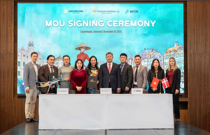Saigontourist Group - Vietnam Airlines - Sở Du lịch TP HCM xúc tiến du lịch Việt Nam tại Đan Mạch - Ảnh 1. Saigontourist Group - Vietnam Airlines - Sở Du lịch TP HCM xúc tiến du lịch Việt Nam tại Đan Mạch - Ảnh 1.