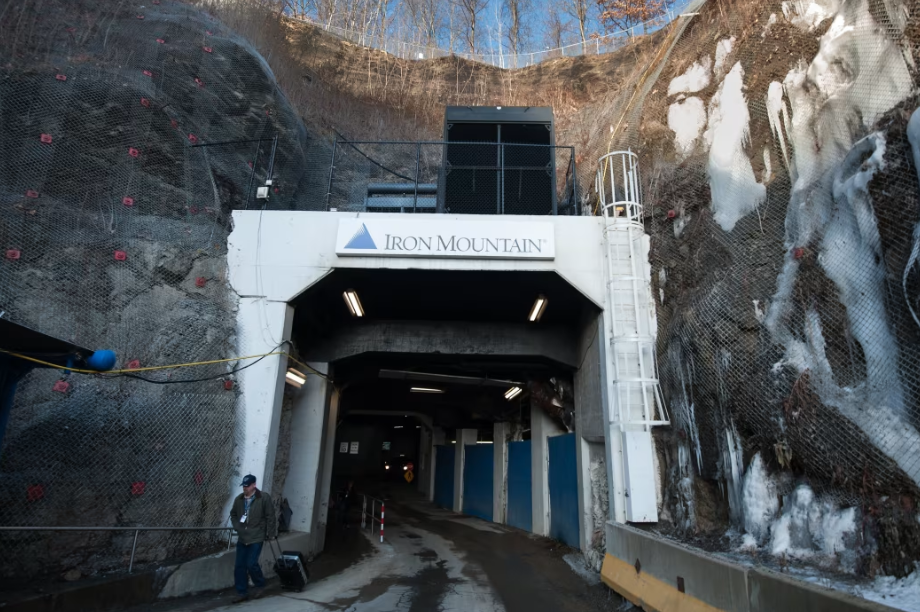 Trung tâm dữ liệu Iron Mountain ở Pennsylvania, Mỹ. (Nguồn: The Wall Street Journal)