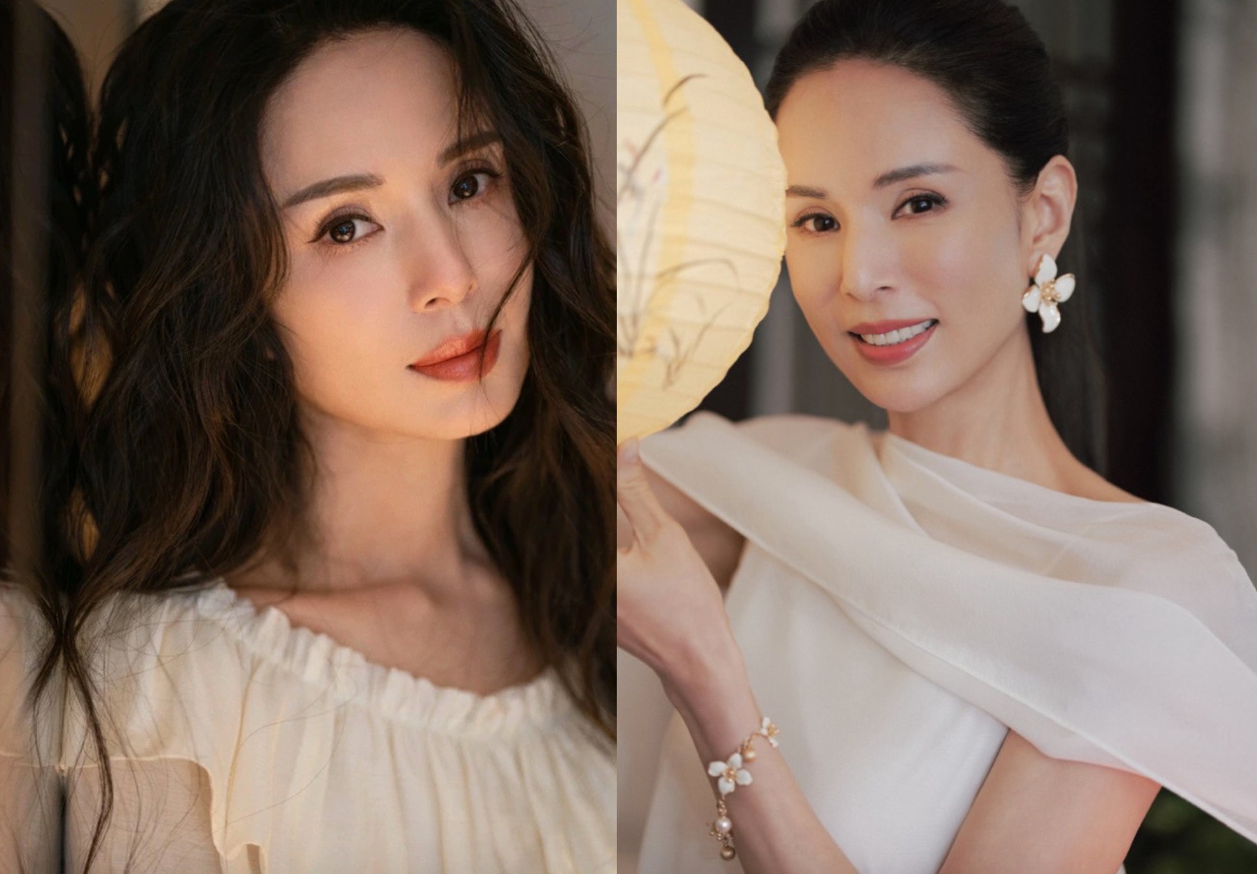 Nhan sắc rực rỡ của Lý Nhược Đồng ở tuổi 59.