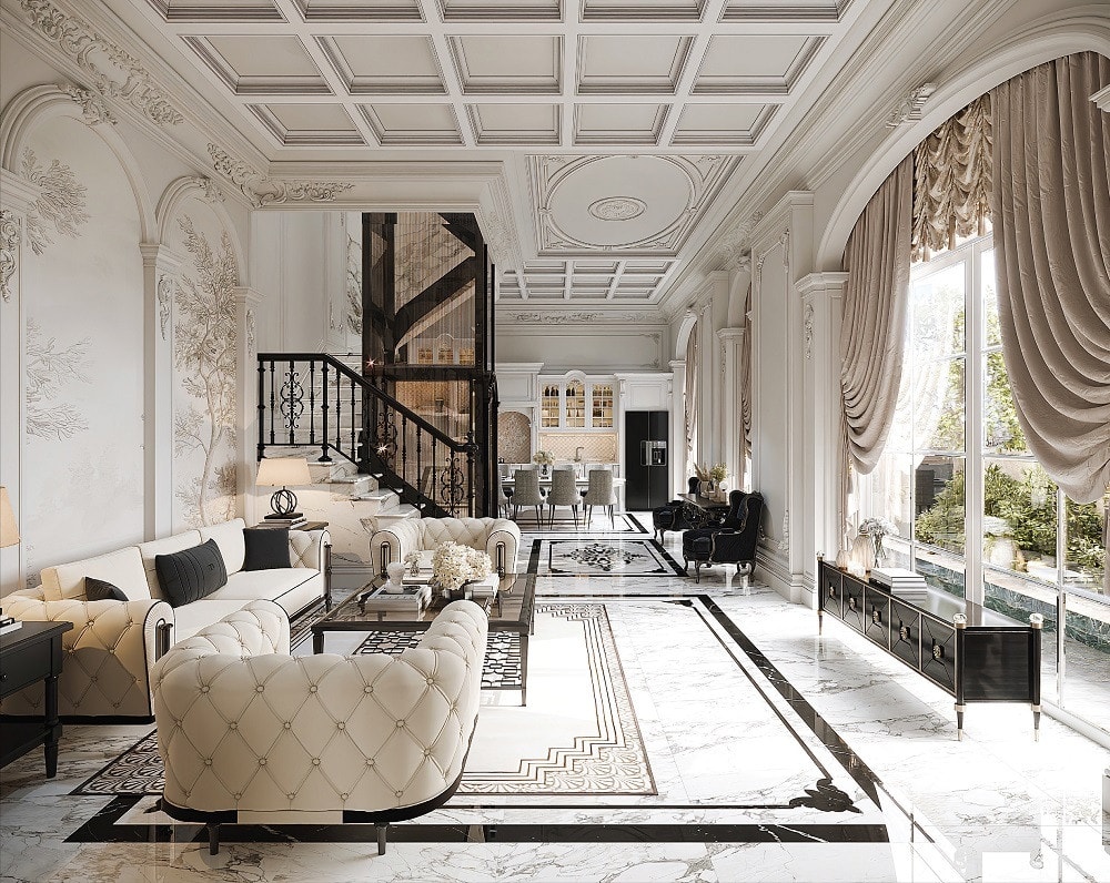 Không gian mỗi dinh thự được sắp đặt tinh tế, tối ưu ánh sáng và công năng, mang đến trải nghiệm sống đúng chất thượng lưu.