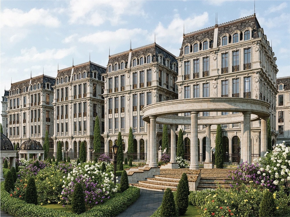 Bộ sưu tập 172 dinh thự độc bản tại Noble Palace Long Bien đang là tâm điểm chú ý của giới thượng lưu Thủ đô.