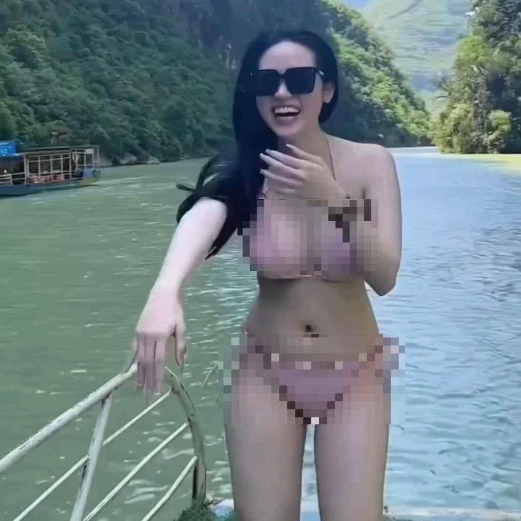 Cô gái chụp ảnh khoe thân phản cảm ở Hà Giang khiến nhiều người phẫn nộ - 3 Cô gái chụp ảnh khoe thân phản cảm ở Hà Giang khiến nhiều người phẫn nộ - 3