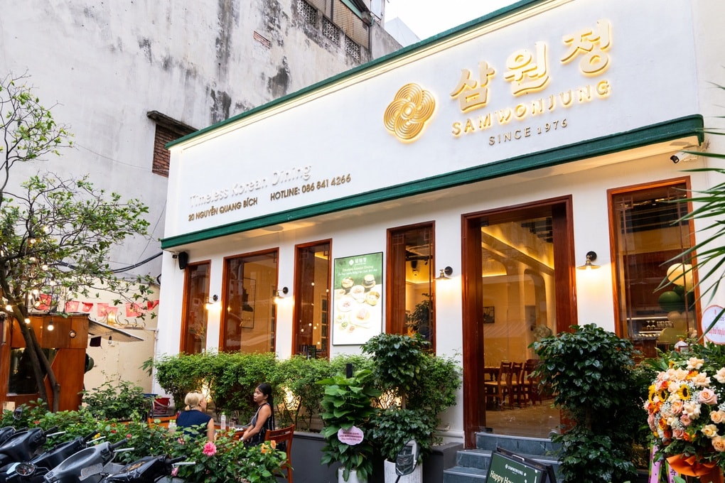 Samwonjung – Dấu ấn ẩm thực Hàn trong lòng phố cổ - 1 Samwonjung – Dấu ấn ẩm thực Hàn trong lòng phố cổ - 1