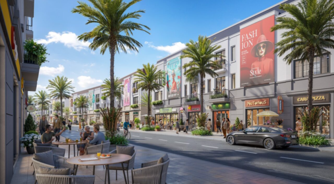 Lợi thế phố thương mại ven sông Mekong District  - 2