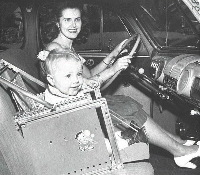 Ghế trẻ em trong giai đoạn đầu không thực sự nhằm bảo vệ trẻ. Ảnh: Rarehistoricalphotos