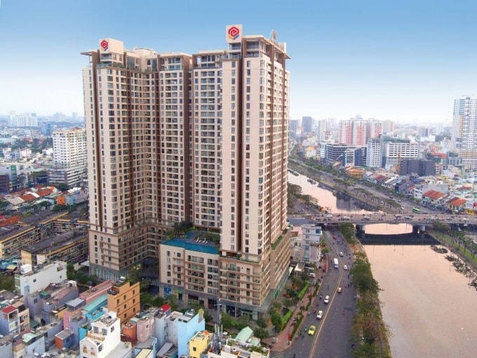 Tòa căn hộ Millenium tại TP HCM là một trong những dự án điểm nhấn của thương hiệu Phát Đạt. Ảnh: Phát Đạt