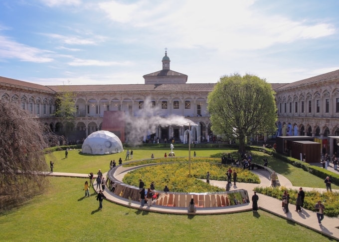 Khuôn viên Đại học Milano, Italy. Ảnh: Università degli Studi di Milano Fanpage