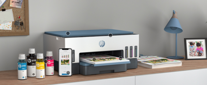 Thiết kế máy in HP Smart Tank 720. Ảnh: HP