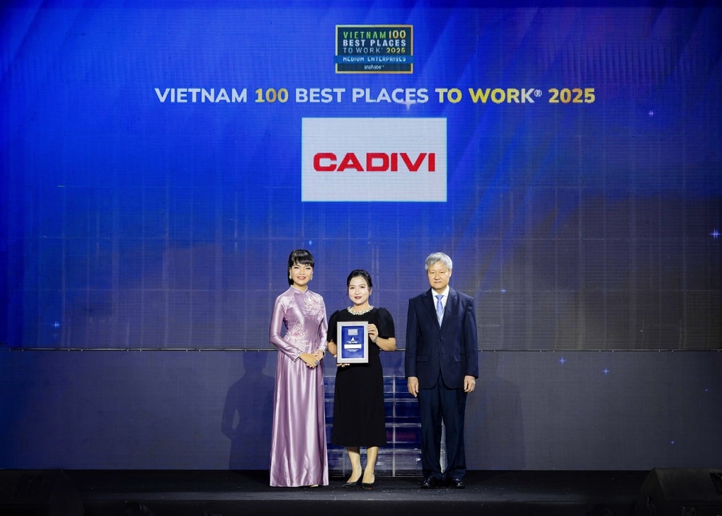CADIVI vào “Top 20 nơi làm việc tốt nhất Việt Nam 2025” - 1