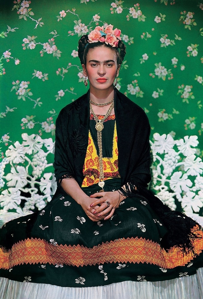 Chân dung danh họa Frida Kahlo (1907-1954). Ảnh: Bảo tàng V&A