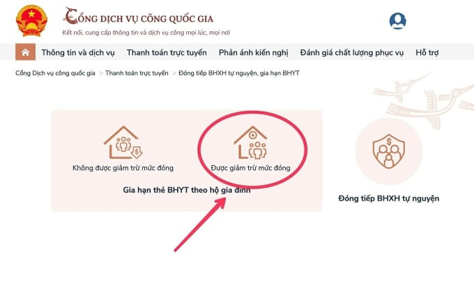 Cách mua bảo hiểm y tế online cho hộ gia đình - 3
