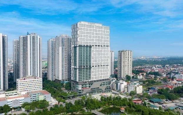 ROX Tower Goldmark City bổ sung nguồn cung văn phòng phía Tây Hà Nội. Ảnh: ROX Group