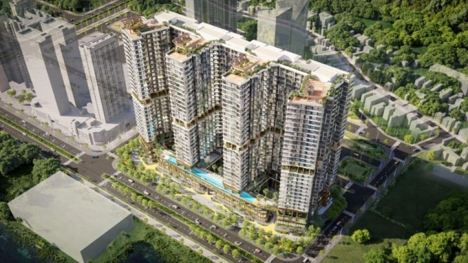 Phối cảnh dự án Imperia Holiday Hạ Long. Ảnh: MIK Group