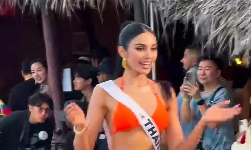 Hoa hậu Thái Lan thi bikini tại Miss Universe