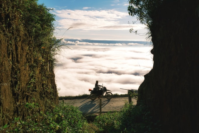 Điểm ngắm mây như đất trời hòa làm một ở Tà Xùa