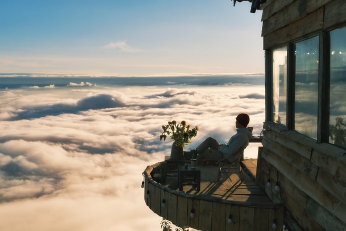 Điểm ngắm mây như đất trời hòa làm một ở Tà Xùa - 1