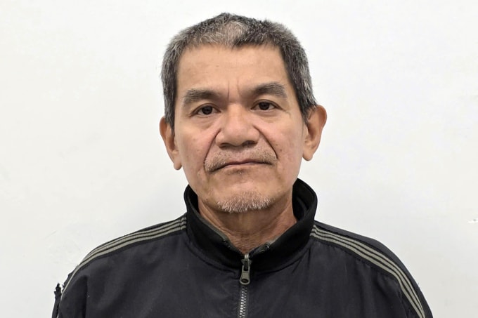 Phạm Đức Ân khi bị bắt. Ảnh: Công an cung cấp