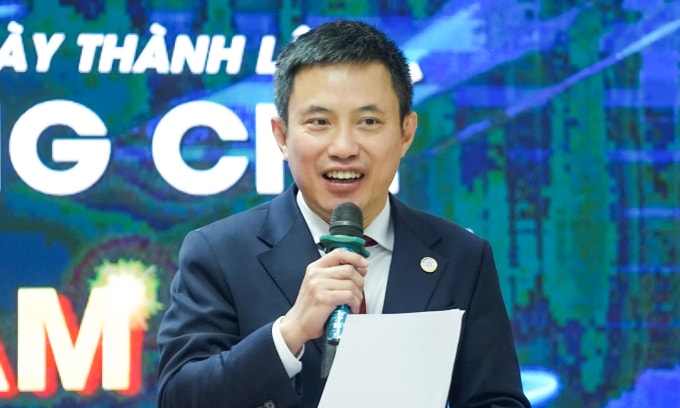 Ông Lê Huy Anh, Phó Cục trưởng Cục Sở hữu trí tuệ. Ảnh: Bảo Lâm