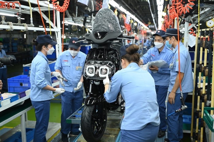 Doanh số xe máy điện tăng mạnh , xe máy xăng giảm sút - Ảnh 1.