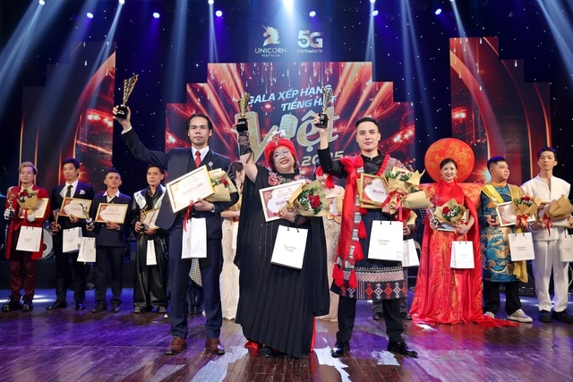 Gala Xếp hạng Tiếng hát Việt toàn cầu 2025: Đêm nhạc mãn nhãn, khép lại hành trình tìm kiếm tài năng âm nhạc Việt- Ảnh 6. Gala Xếp hạng Tiếng hát Việt toàn cầu 2025: Đêm nhạc mãn nhãn, khép lại hành trình tìm kiếm tài năng âm nhạc Việt- Ảnh 6.