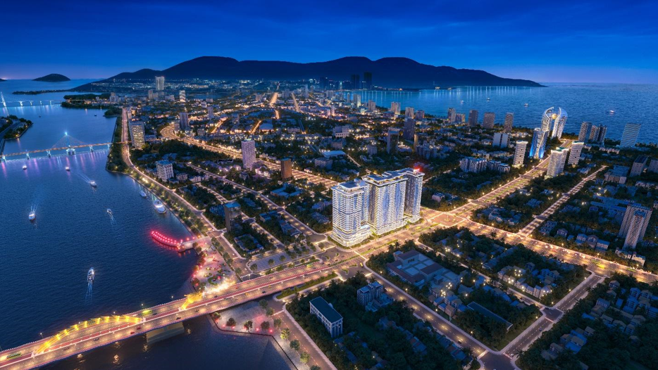 The Legend Danang được kỳ vọng sẽ là một biểu tượng mới ở bờ Đông sông Hàn.