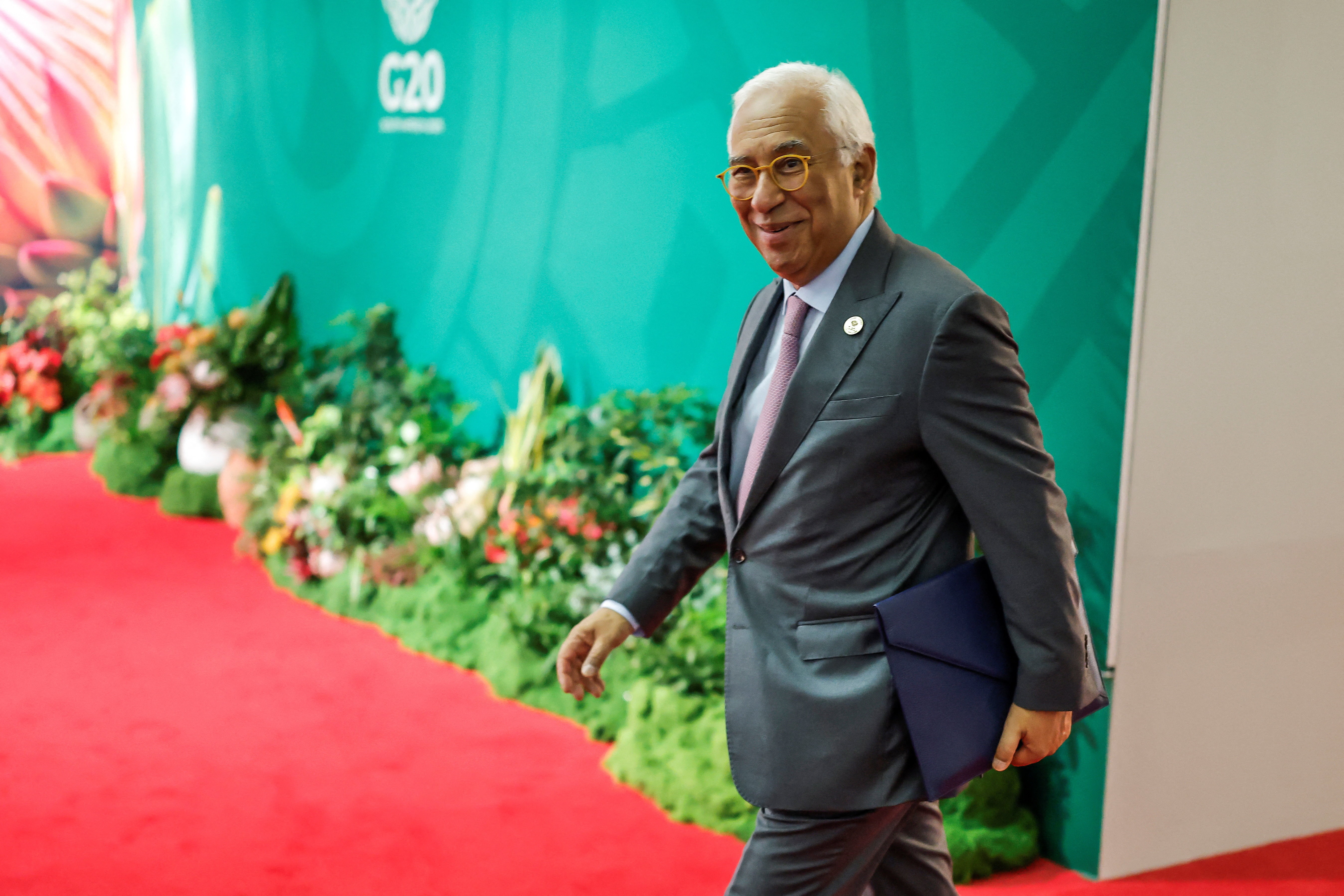 Chủ tịch Hội đồng châu Âu Antonio Costa (Ảnh: REUTERS)