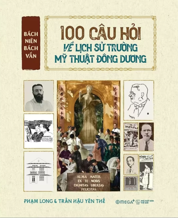 Nội dung ấn phẩm tập trung các hoạt động của trường trong 21 năm (1924-1945). Ảnh: Omega +
