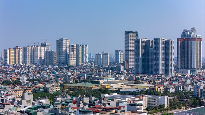 Bất động sản trung tâm Hà Nội. Ảnh: Giang Huy