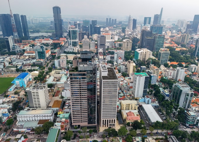 Bất động sản khu trung tâm TP HCM, tháng 10/2025. Ảnh: Quỳnh Trần