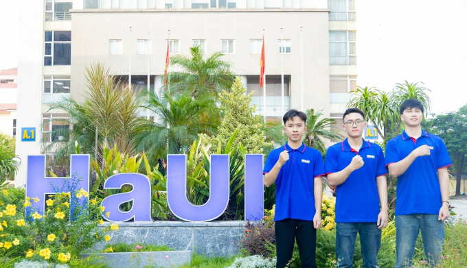 Sinh viên Đại học Công nghiệp Hà Nội. Ảnh: Fanpage nhà trường