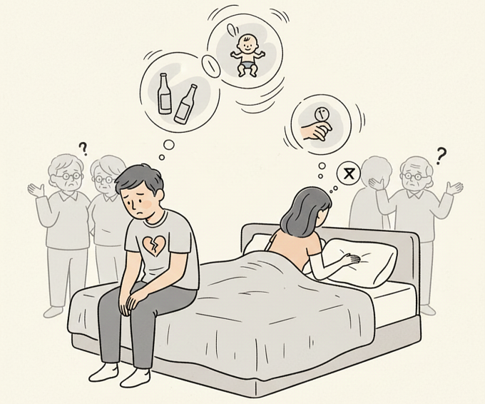 Cưới năm rưỡi vẫn chưa được quá giới hạn với vợ