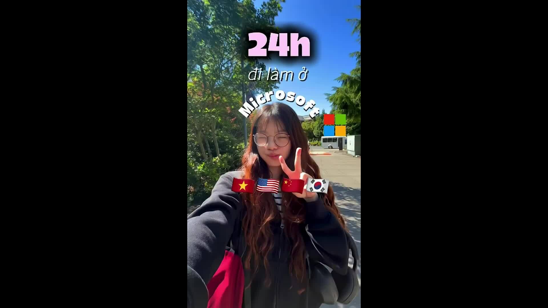 Nữ sinh thạo bốn thứ tiếng được Microsoft tuyển dụng trước khi tốt nghiệp