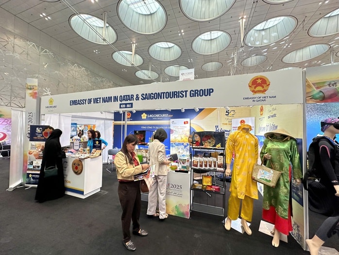 Saigontourist Group tham gia Hội chợ Du lịch Qatar - Đẩy mạnh thị trường cao cấp Trung Đông - Ảnh 2. Saigontourist Group tham gia Hội chợ Du lịch Qatar - Đẩy mạnh thị trường cao cấp Trung Đông - Ảnh 2.