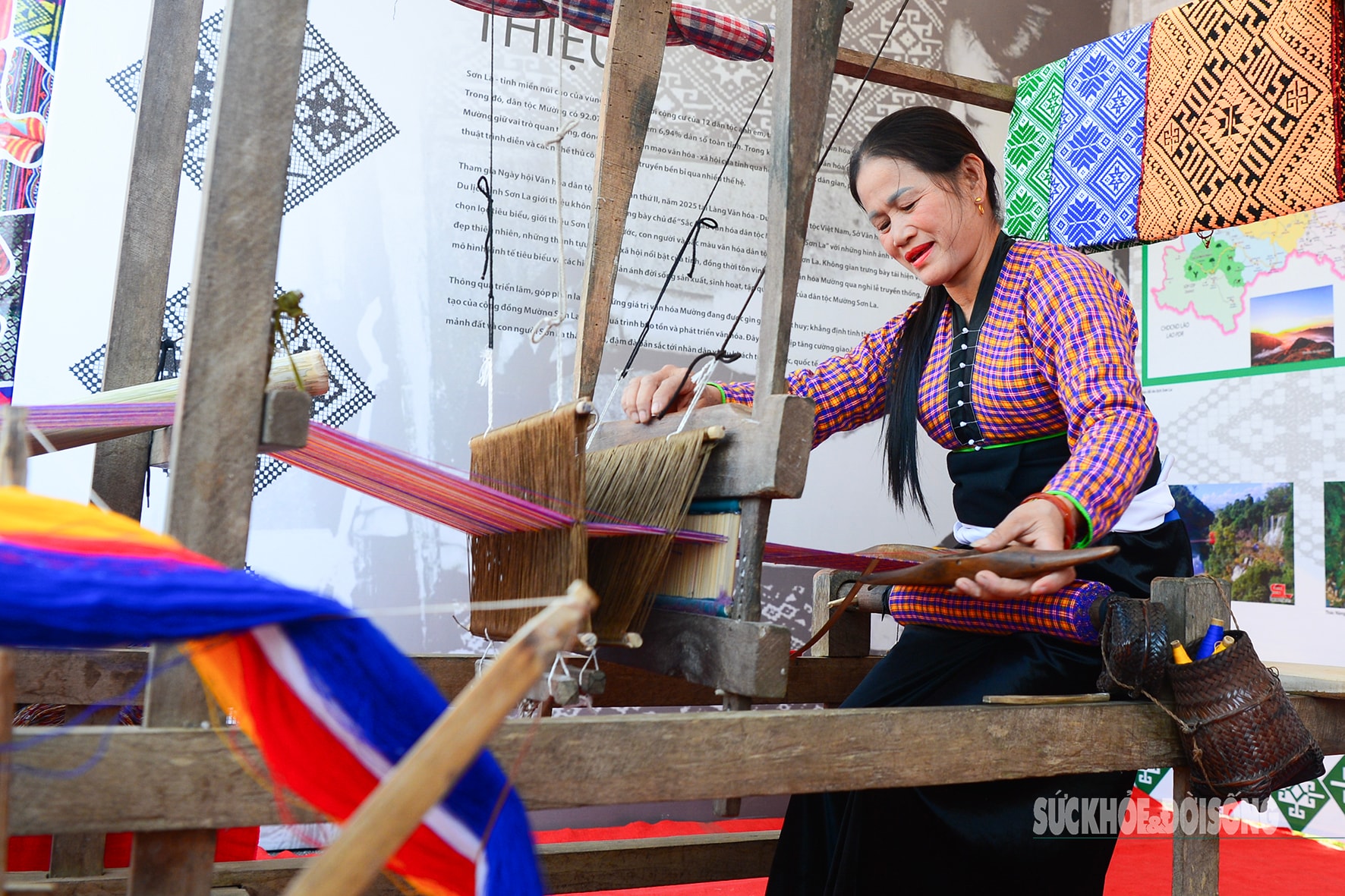 Phụ nữ Mường gìn giữ linh hồn thổ cẩm- Ảnh 6.