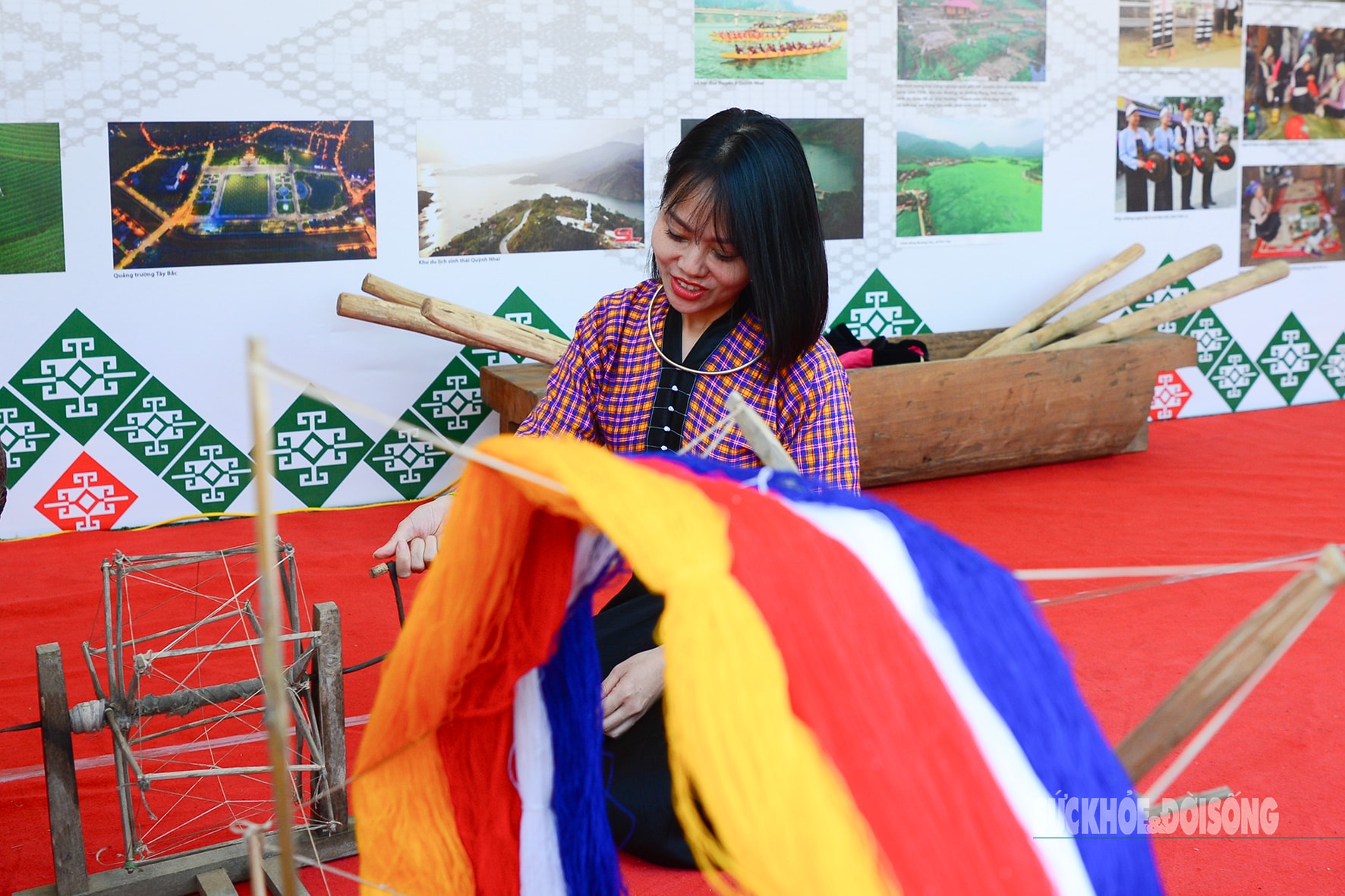 Phụ nữ Mường gìn giữ linh hồn thổ cẩm- Ảnh 4.