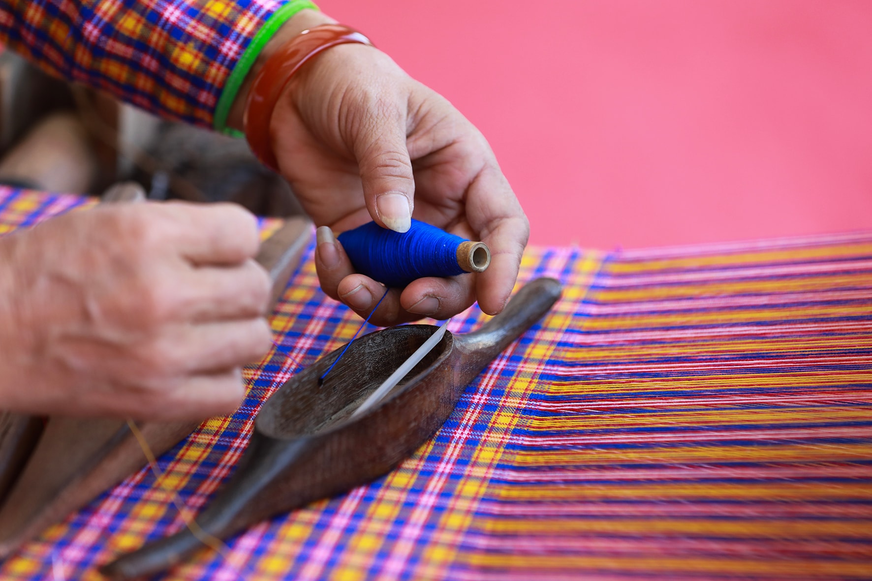 Phụ nữ Mường gìn giữ linh hồn thổ cẩm- Ảnh 2.