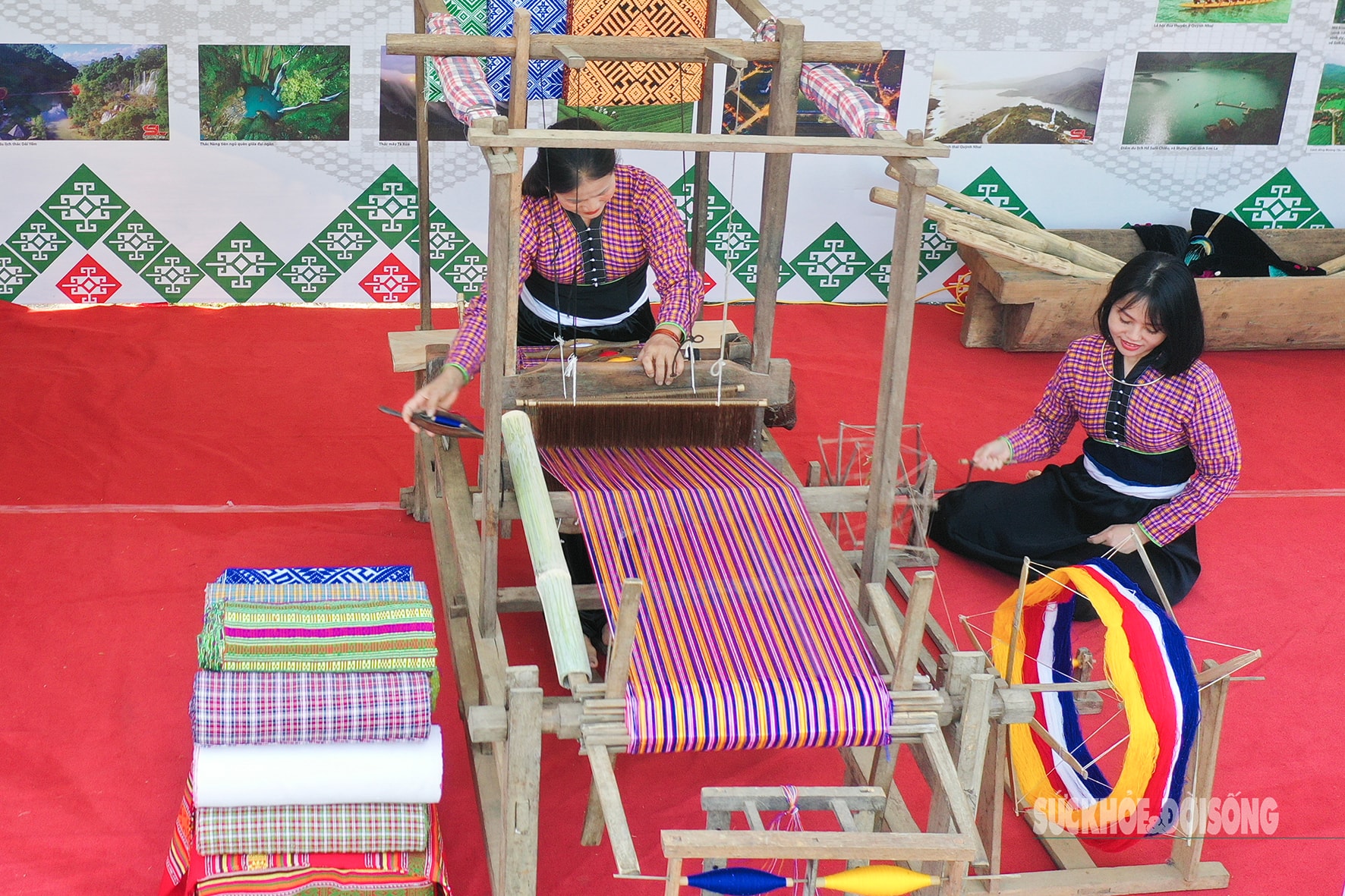 Phụ nữ Mường gìn giữ linh hồn thổ cẩm- Ảnh 7.