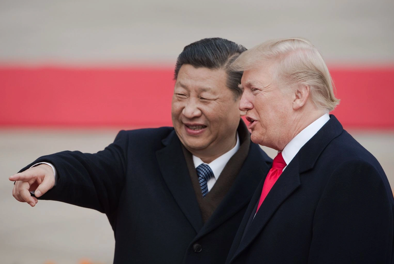 Chủ tịch nước Trung Quốc Tập Cận Bình (trái) và Tổng thống Mỹ Donald Trump (phải). (Ảnh: Getty)