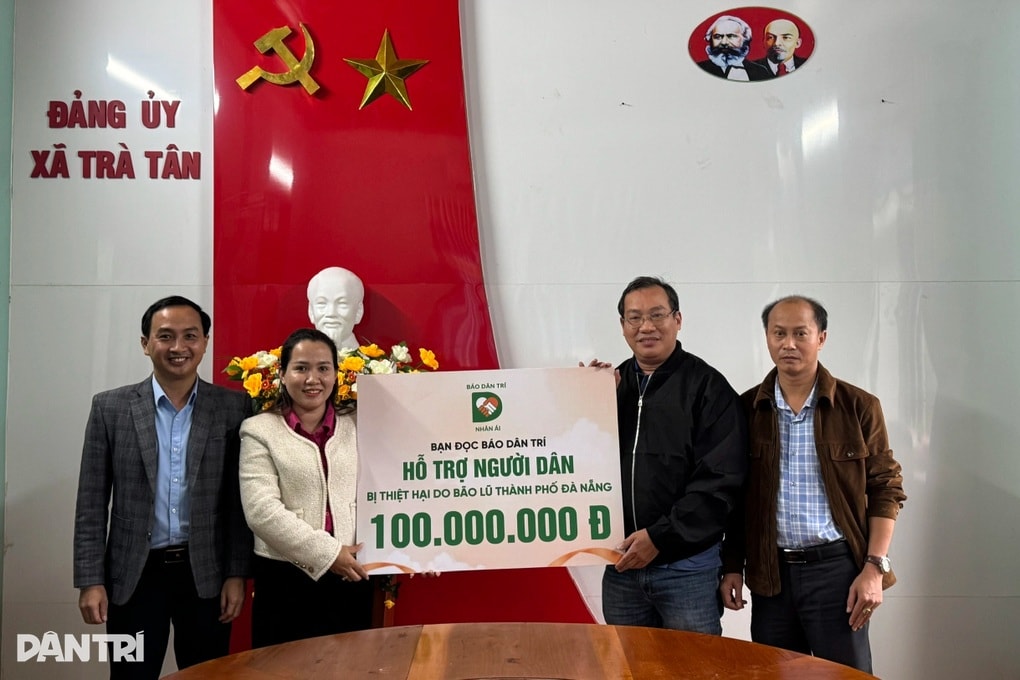 Bạn đọc Dân trí hỗ trợ người dân Đà Nẵng 100 triệu đồng khắc phục bão lũ - 1 Bạn đọc Dân trí hỗ trợ người dân Đà Nẵng 100 triệu đồng khắc phục bão lũ - 1