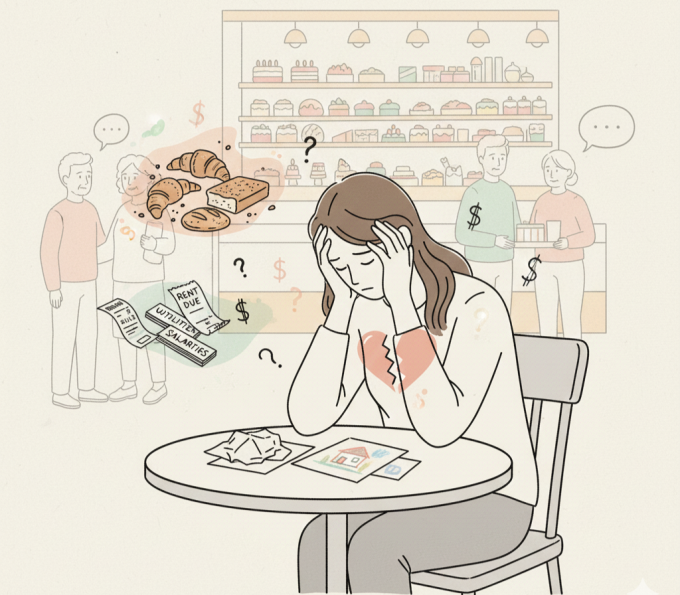 Chín tháng kinh doanh đều phải bù lỗ khiến tôi mệt mỏi vô cùng