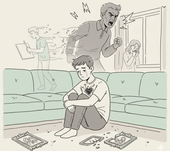 Gia đình tôi thừa điều kiện, chỉ thiếu mỗi hạnh phúc