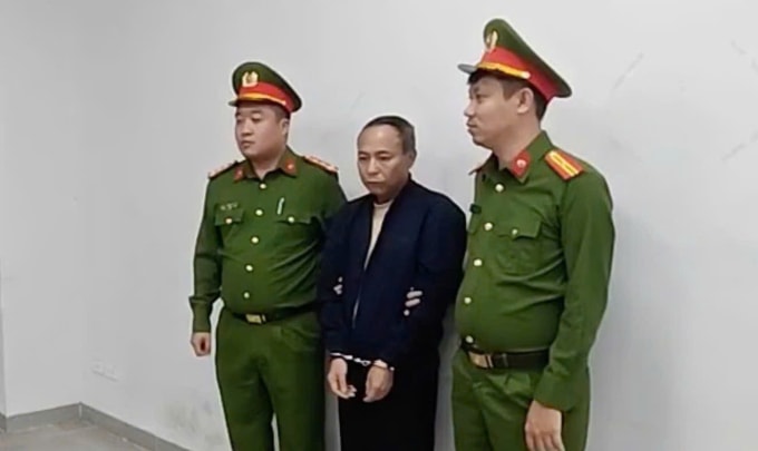 Bị can Dương Văn Lương. Ảnh: Công an