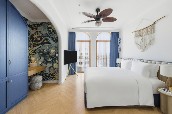 Một phòng chức năng bên trong biệt thự. Ảnh: Minh Khánh