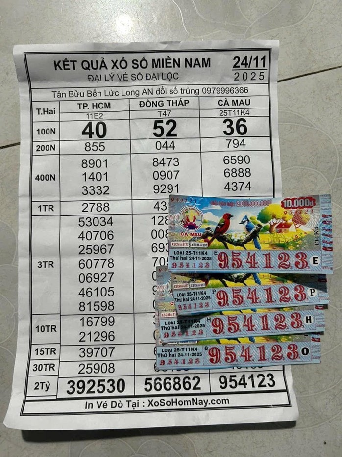 Xổ số miền Nam trúng đặc biệt tại Tây Ninh gây sốt Mạng xã hội - Ảnh 1.