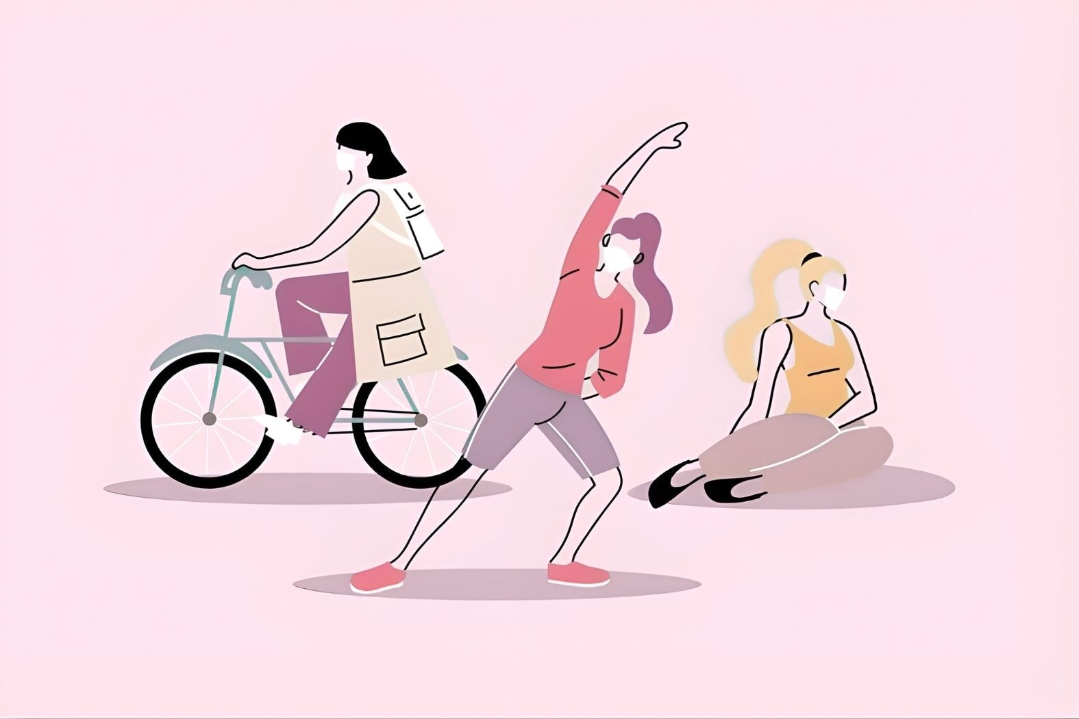 tìm kiếm những niềm vui lành mạnh hơn như tập thể dục để hạn chế việc mua sắm