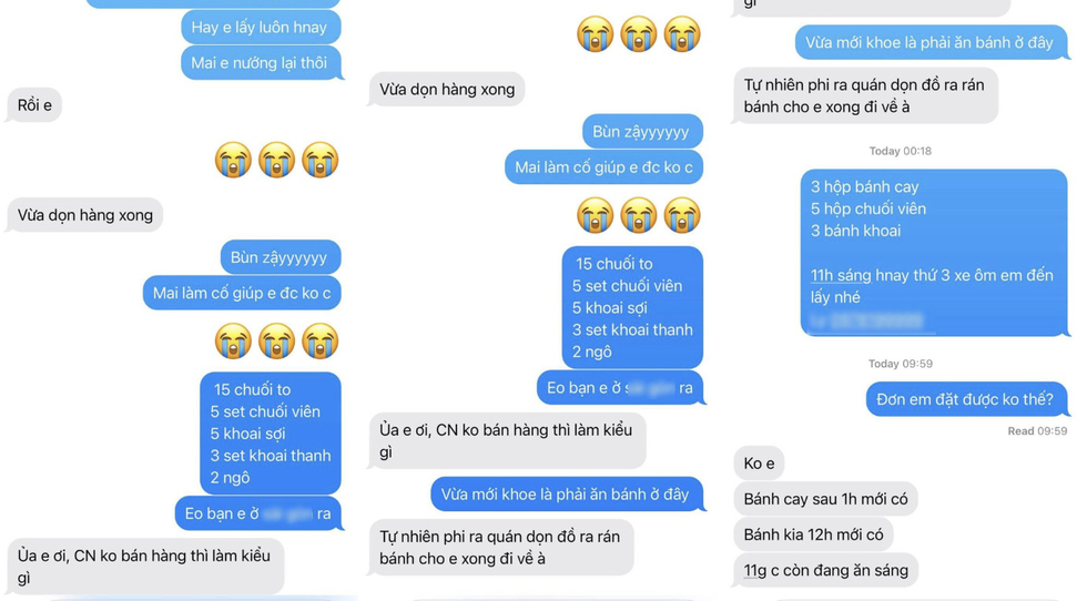 Quán bánh chuối gây tranh cãi ở Hà Nội, chưa tới giờ bán, khách vẫn cố chờ - 1 Quán bánh chuối gây tranh cãi ở Hà Nội, chưa tới giờ bán, khách vẫn cố chờ - 1